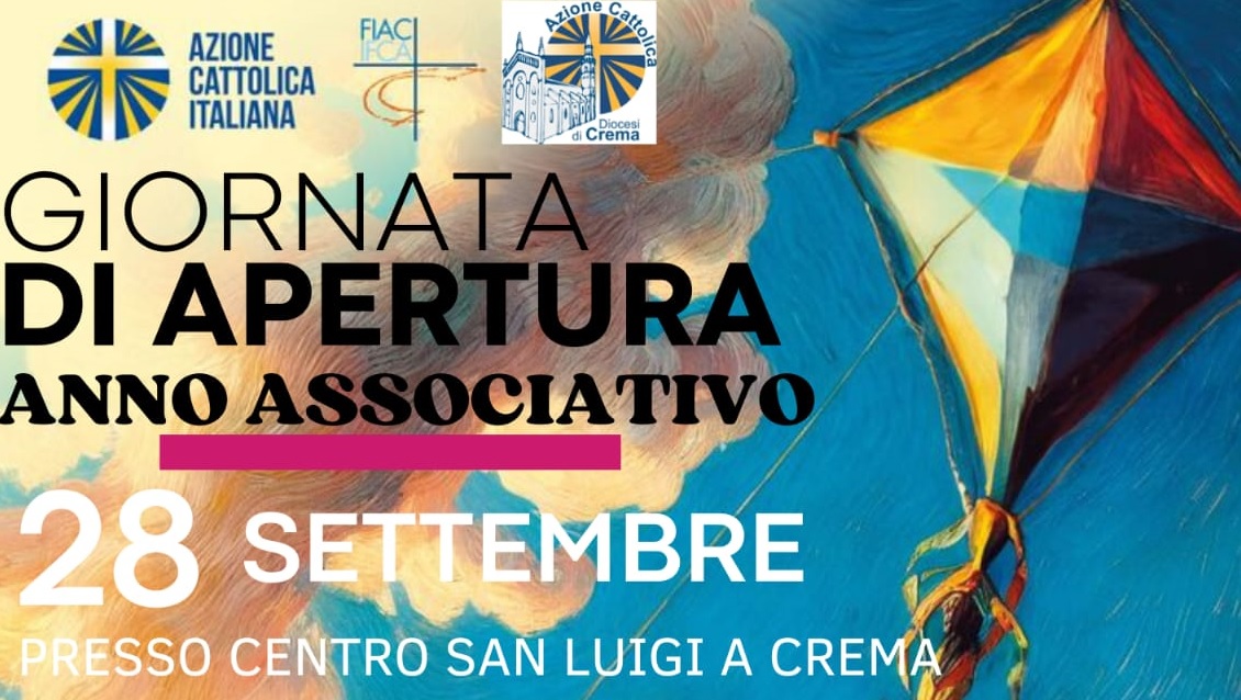 Apertura dell’anno associativo, vi aspettiamo il 28 settembre!